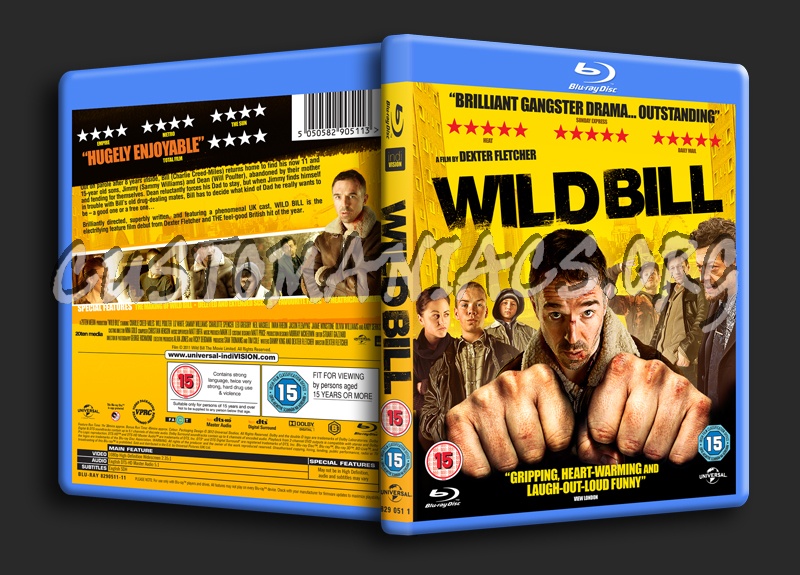 Wild Bill blu-ray cover