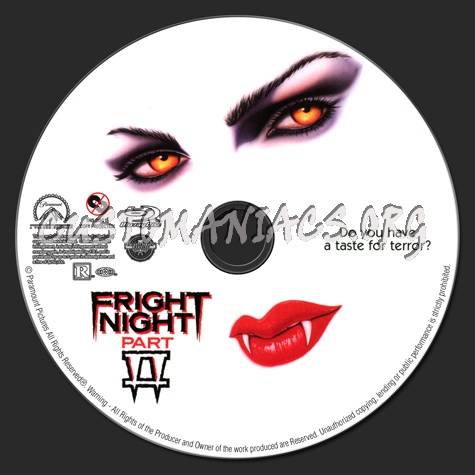 Fright Night Collection 1985-88 blu-ray label