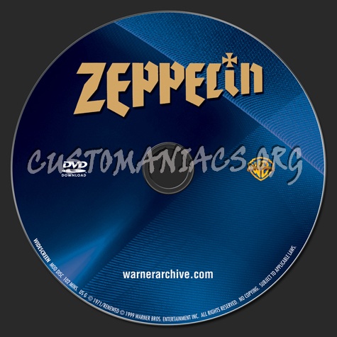 Zeppelin dvd label
