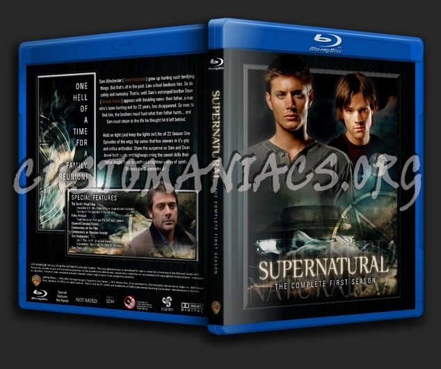 Supernatural - Season 1 blu-ray cover