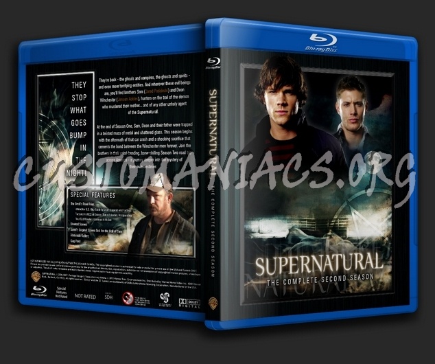 Supernatural - Season 2 blu-ray cover