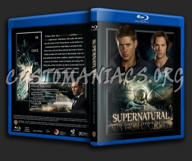 Supernatural - Season 7 blu-ray cover