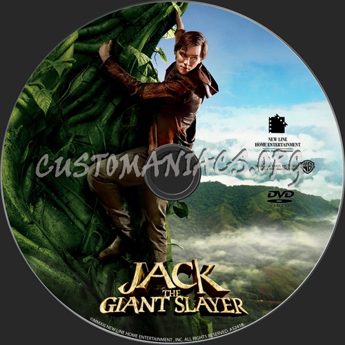 Jack The Giant Slayer dvd label
