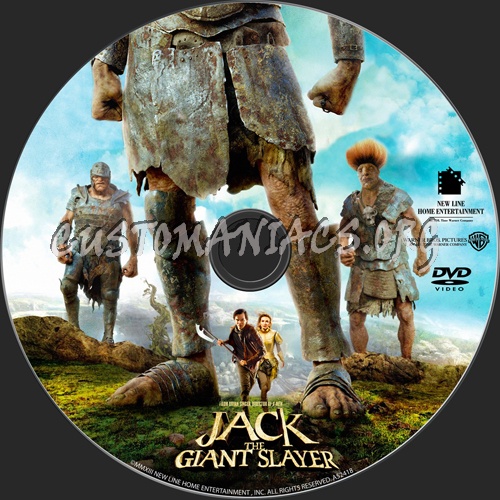 Jack The Giant Slayer dvd label