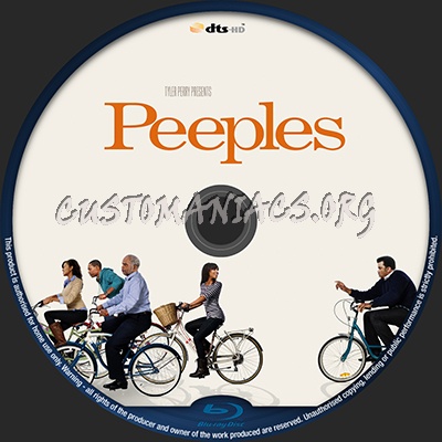 Peeples blu-ray label