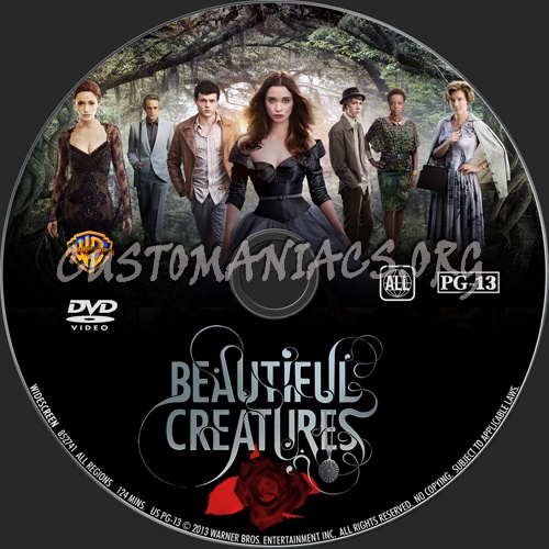 Beautiful Creatures dvd label