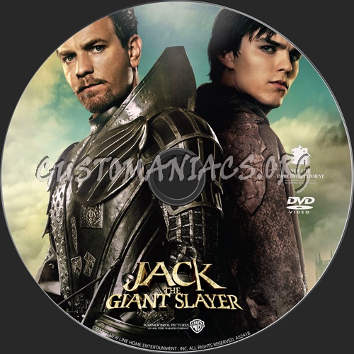 Jack The Giant Slayer dvd label