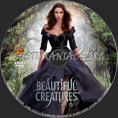 Beautiful Creatures dvd label