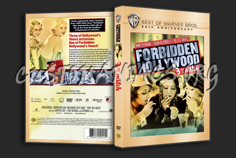 3 on a Match dvd cover