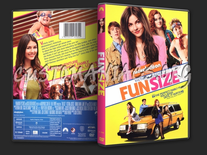 Fun Size (2012) dvd cover