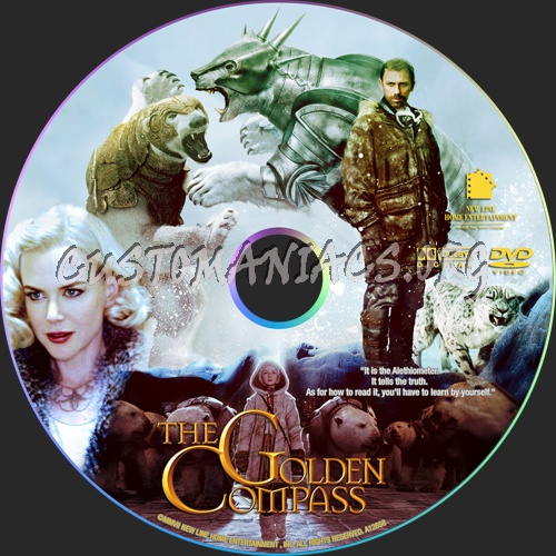 The Golden Compass dvd label