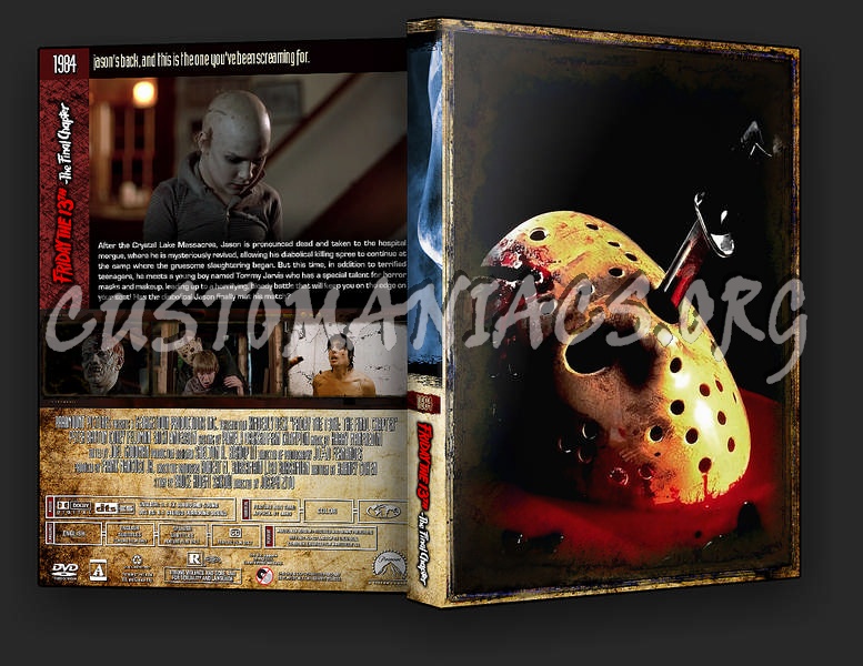 Friday the 13th: The Final Chapter dvd cover
