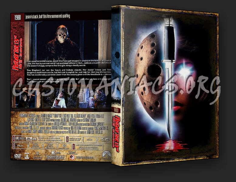 Friday the 13th Part VII: The New Blood dvd cover