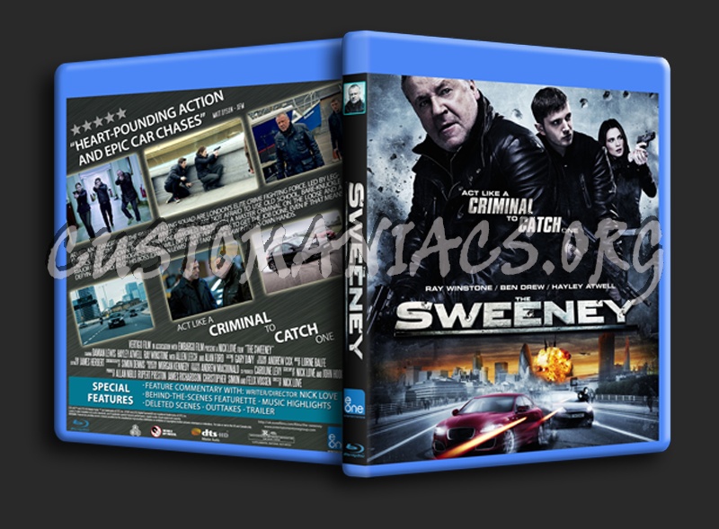 The Sweeney blu-ray cover