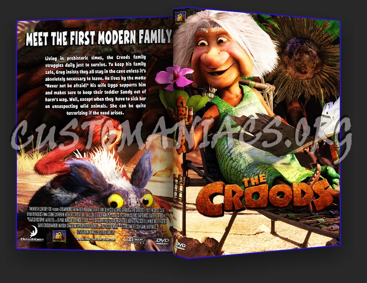 The Croods dvd cover