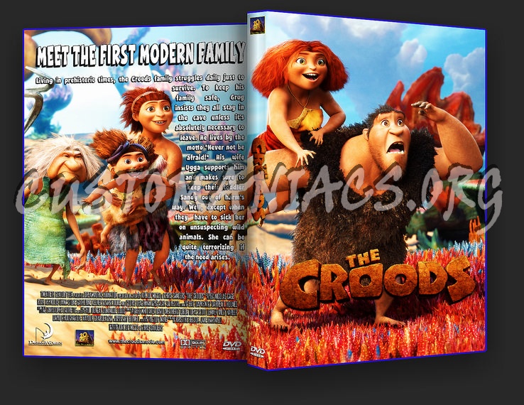 The Croods dvd cover