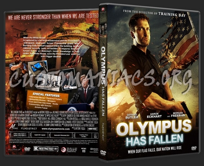 Olympus Has Fallen dvd cover