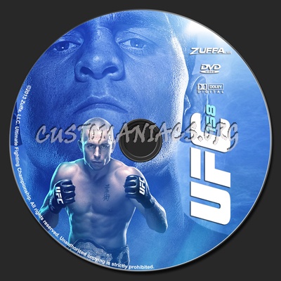 Ufc 158 dvd label