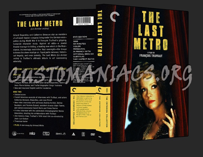 462 - The Last Metro dvd cover