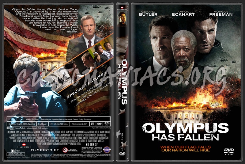 Olympus Has Fallen dvd cover