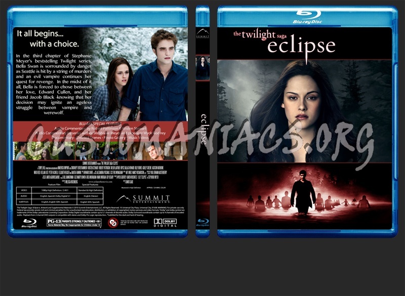 The Twilight Saga dvd cover