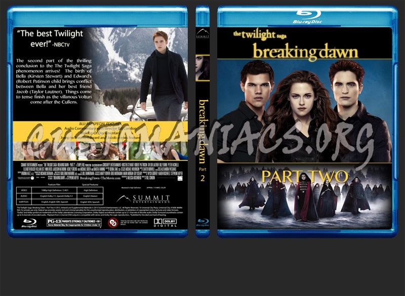 The Twilight Saga dvd cover