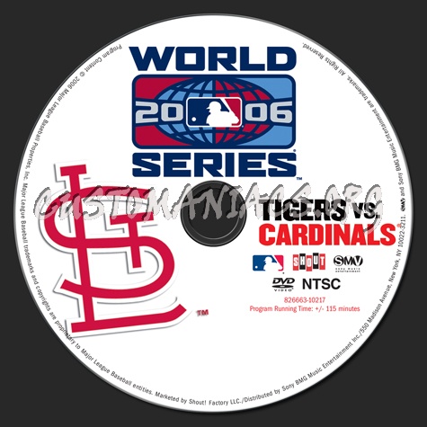 2006 World Series dvd label