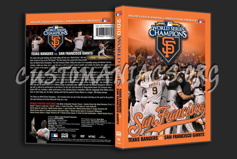 2010 World Series dvd cover