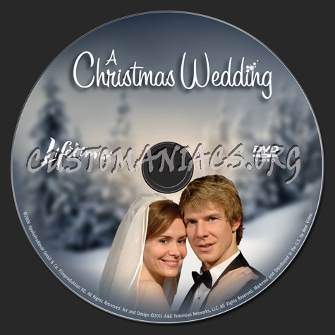 A Christmas Wedding dvd label