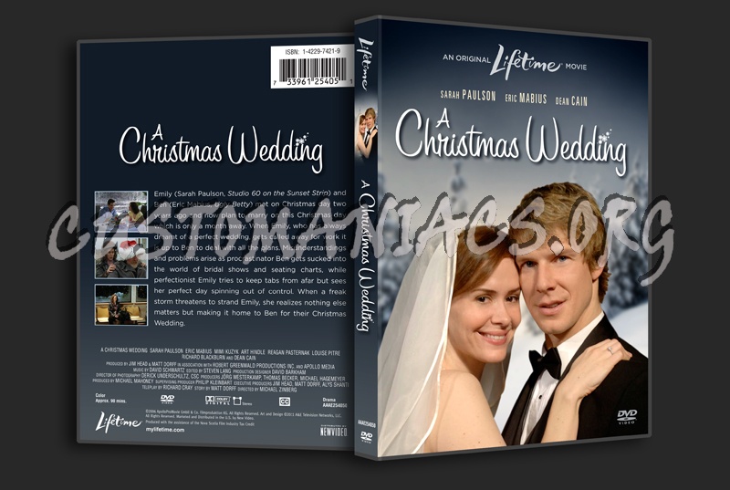 A Christmas Wedding dvd cover