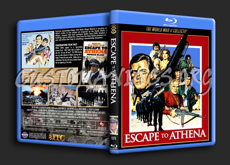 Escape to Athena (1979) blu-ray cover