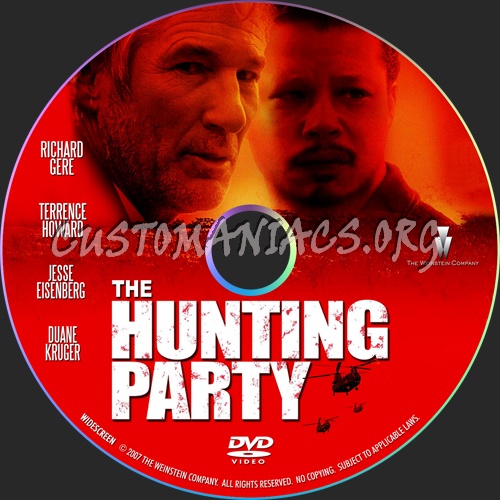 Hunting Party, The dvd label