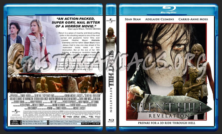 Silent Hill Revelation blu-ray cover