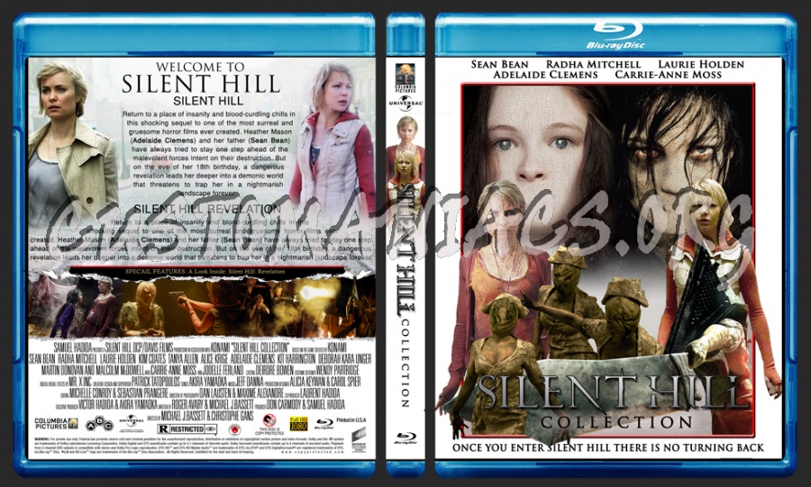 Silent Hill Collection blu-ray cover