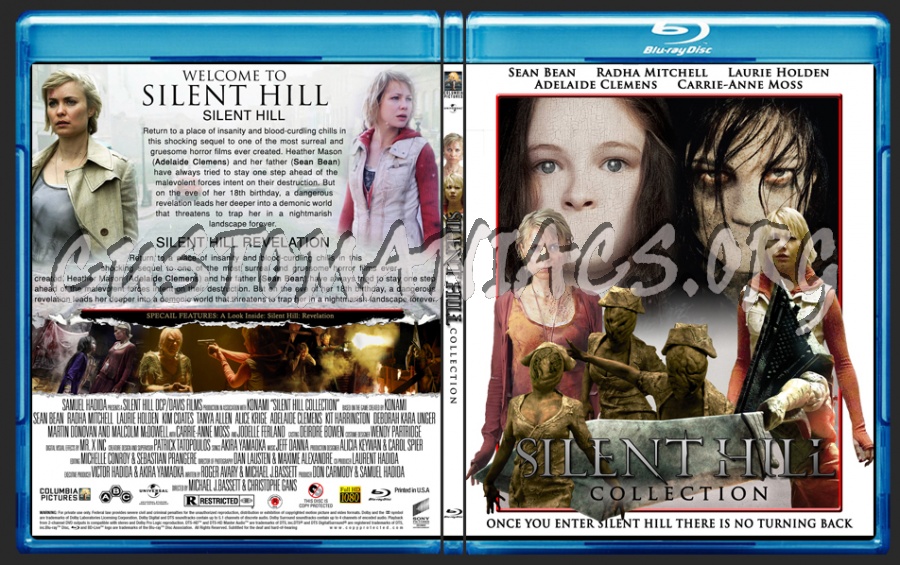 Silent Hill Collection blu-ray cover