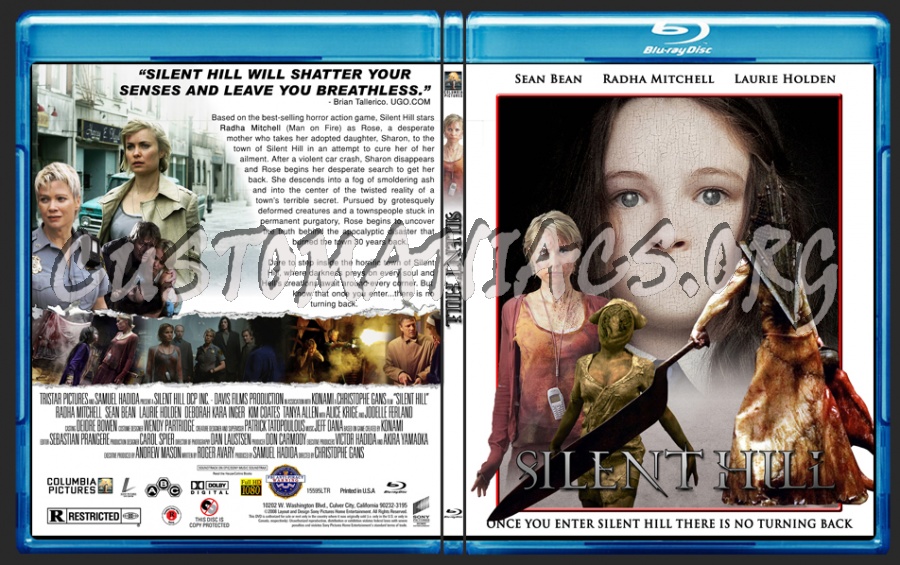 Silent Hill blu-ray cover