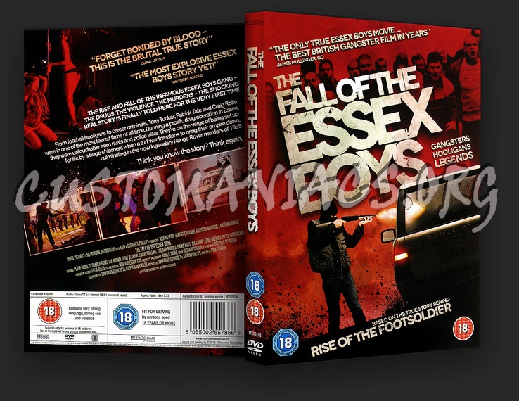 The Fall of the Essex Boys dvd cover