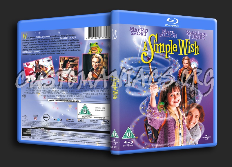 A Simple Wish blu-ray cover