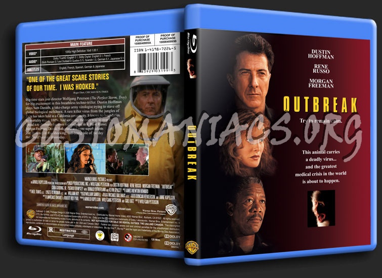 Outbreak blu-ray cover
