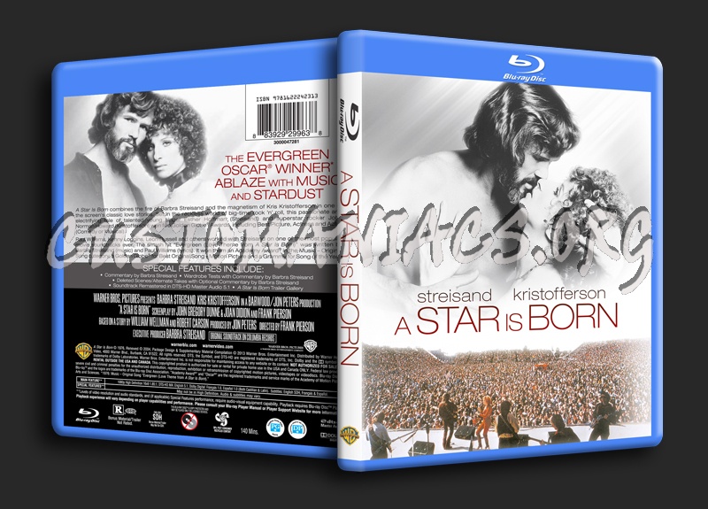 A Star is Born blu-ray cover