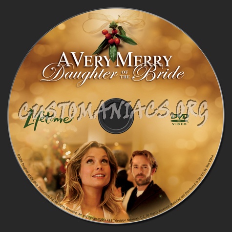 A Very Merry Daughter of the Bride dvd label
