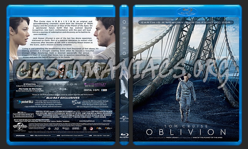 Oblivion blu-ray cover