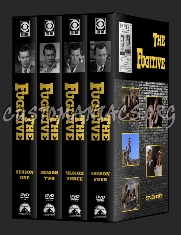 The Fugitive - Seasons 1-4 dvd cover