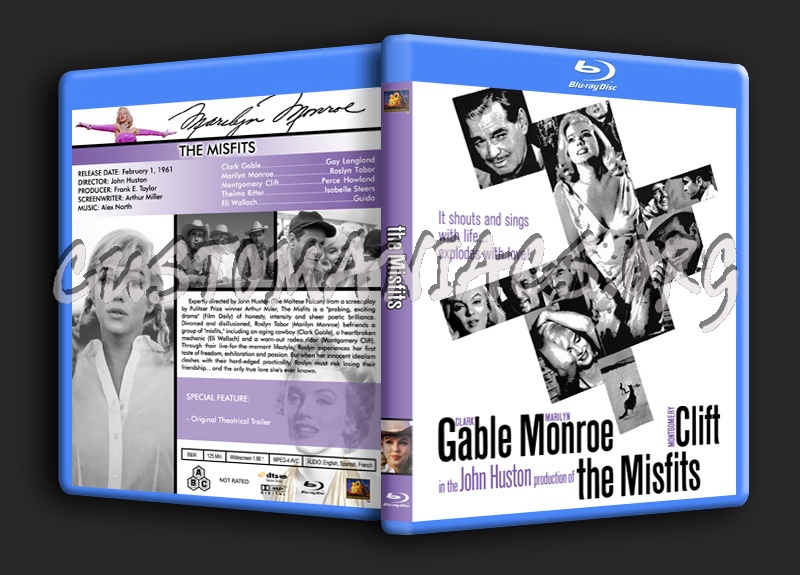 The Misfits blu-ray cover