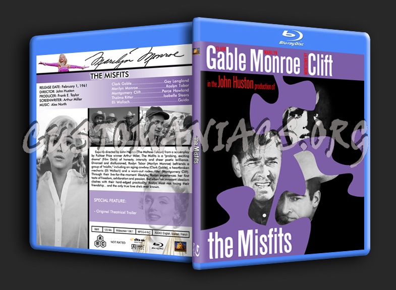 The Misfits blu-ray cover