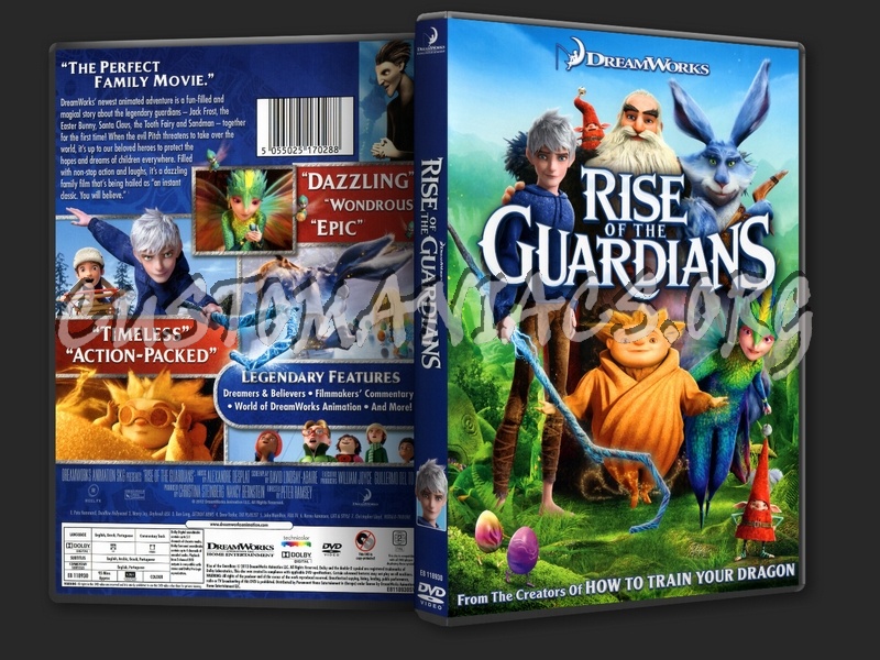 Rise Of The Guardians (2012) dvd cover