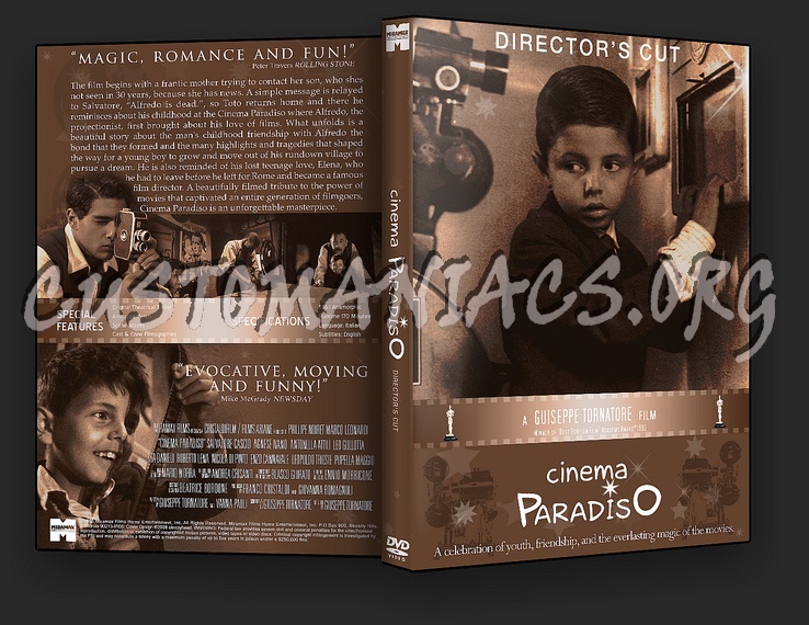 Cinema Paradiso dvd cover