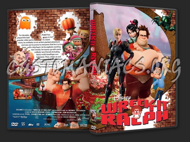 Wreck-It Ralph ( The Animation Collection ) dvd cover