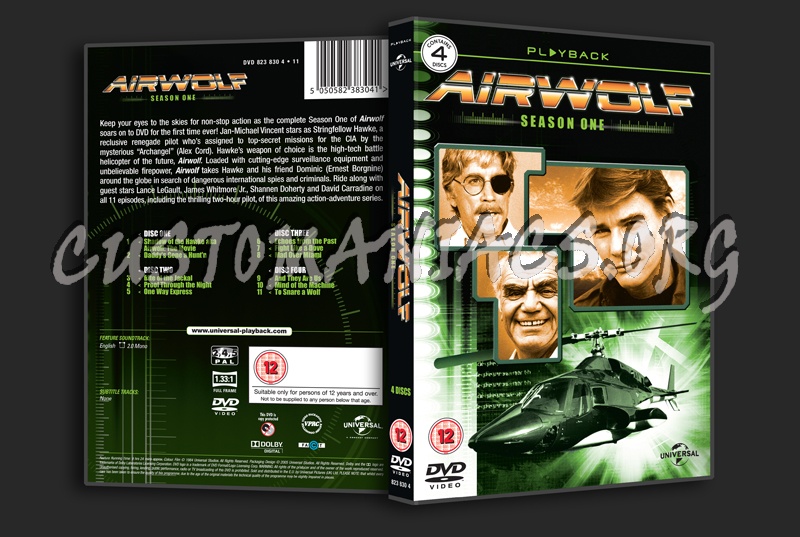 Airwolf Season 1 dvd cover