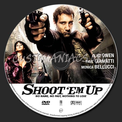 Shoot 'Em Up dvd label